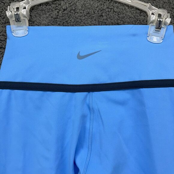 NWT NIKE Women’s One High‎ Waisted 7/8 Leggings Size Small Blue MSRP $70 - Picture 4 of 6